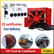 12000BTU 12 Volt Air Conditioner Split Truck AC Unit Fits Semi Bus RV Caravan