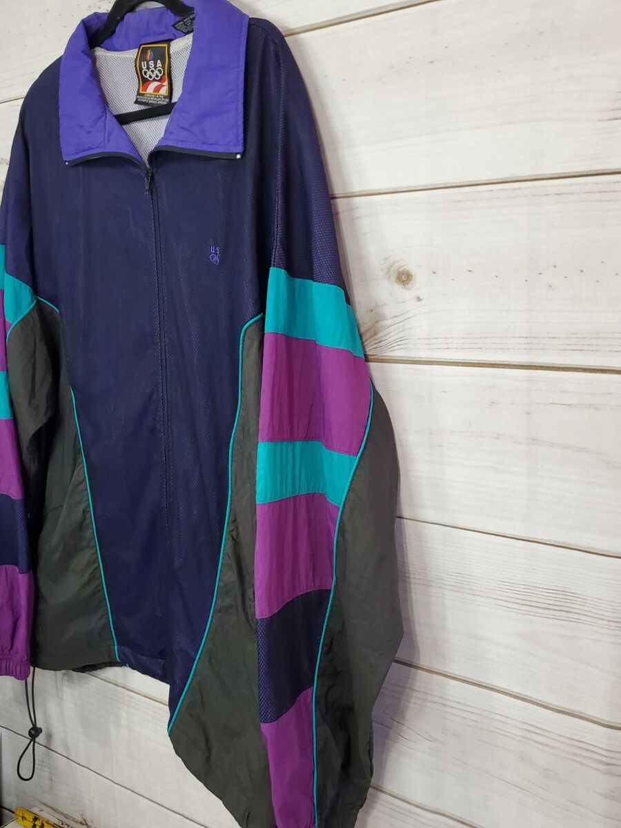 Vintage 90s Wind suit Jacket Pants Team USA Olympics JC Vintage 90s Wind suit Jacket Pants Team USA Olympics JC