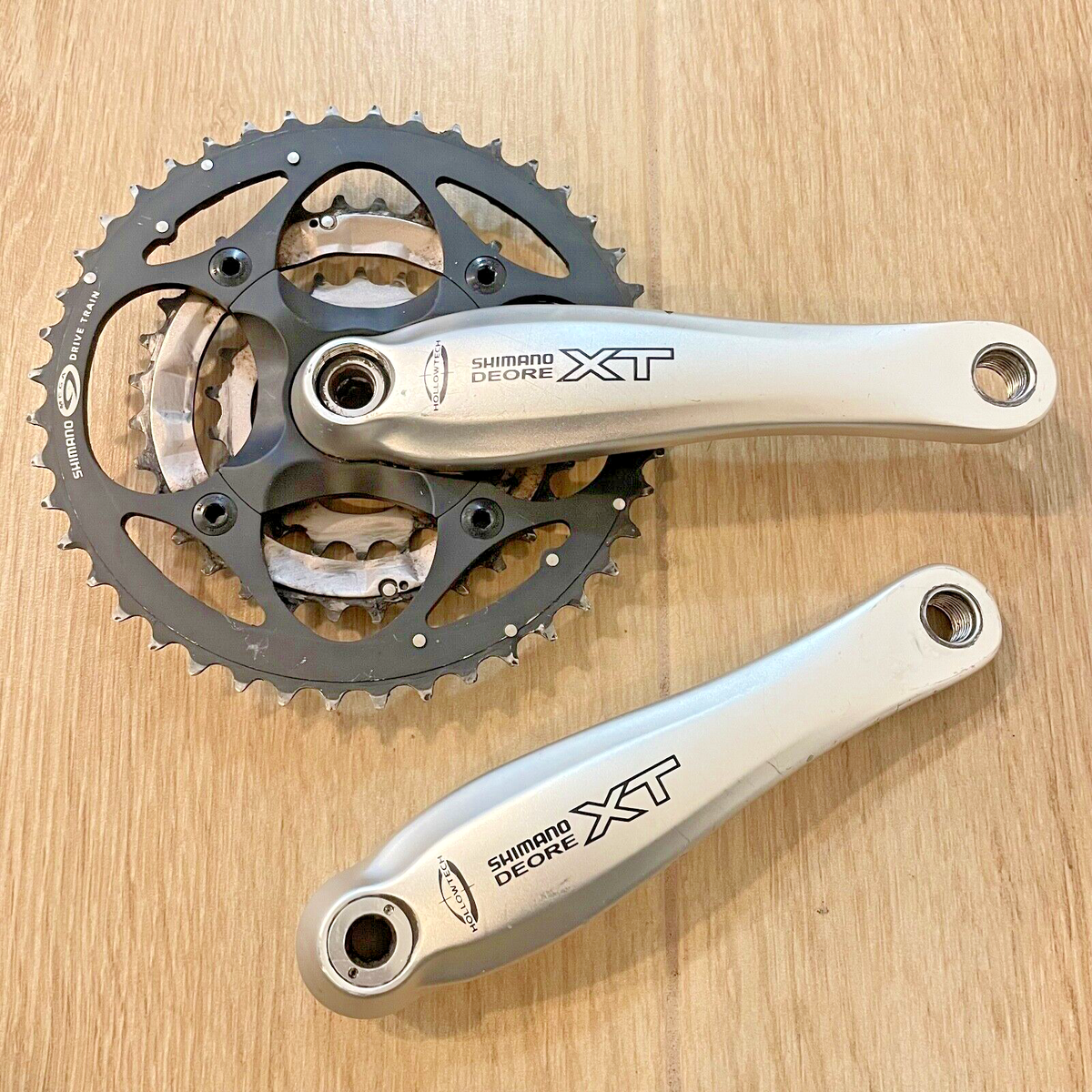 Vintage Shimano Deore XT M750 M760 Groupset 3x9spd FC SL BL Vintage Shimano Deore XT M750 M760 Groupset 3x9spd FC SL BL