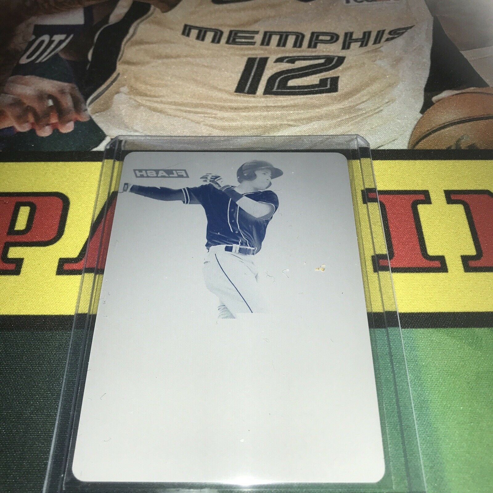 2018 Leaf Flash Baseball Fernando Tatis Jr Printing Plate 1/1 RC Padres