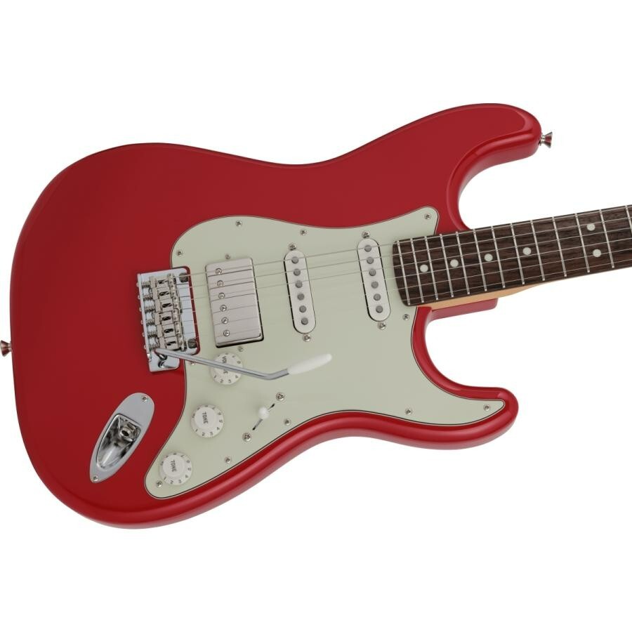 ギター Fender 2024 HSS Stratocaster Modena Red Fender 2024 Collection Made in Japan Hybrid II Stratocaster