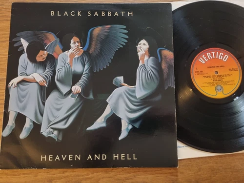 Black Sabbath – Heaven And Hell Vertigo 9102 752 1980 First UK Pressing