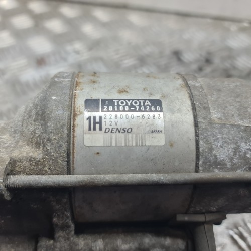 Toyota Estima Previa starter motor 2.4L Petrol 2AZ-FE 28100-74260 00-05 - Picture 5 of 5
