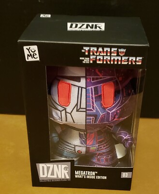 DZNR Megatron What's Inside Edition Plush Toy.  2022. Yume Brands. Collectible