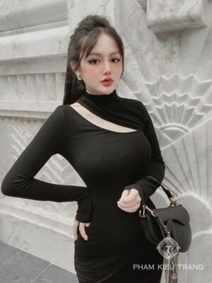 cut out rib dress RIB CUT AWAY CUT OUT MAXI DRESS