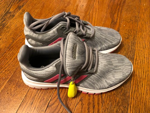 Adidas Cloudfoam Pure 2.0 Shoes Women's size 6 Gray pink NWT - 第 1/3 張圖片