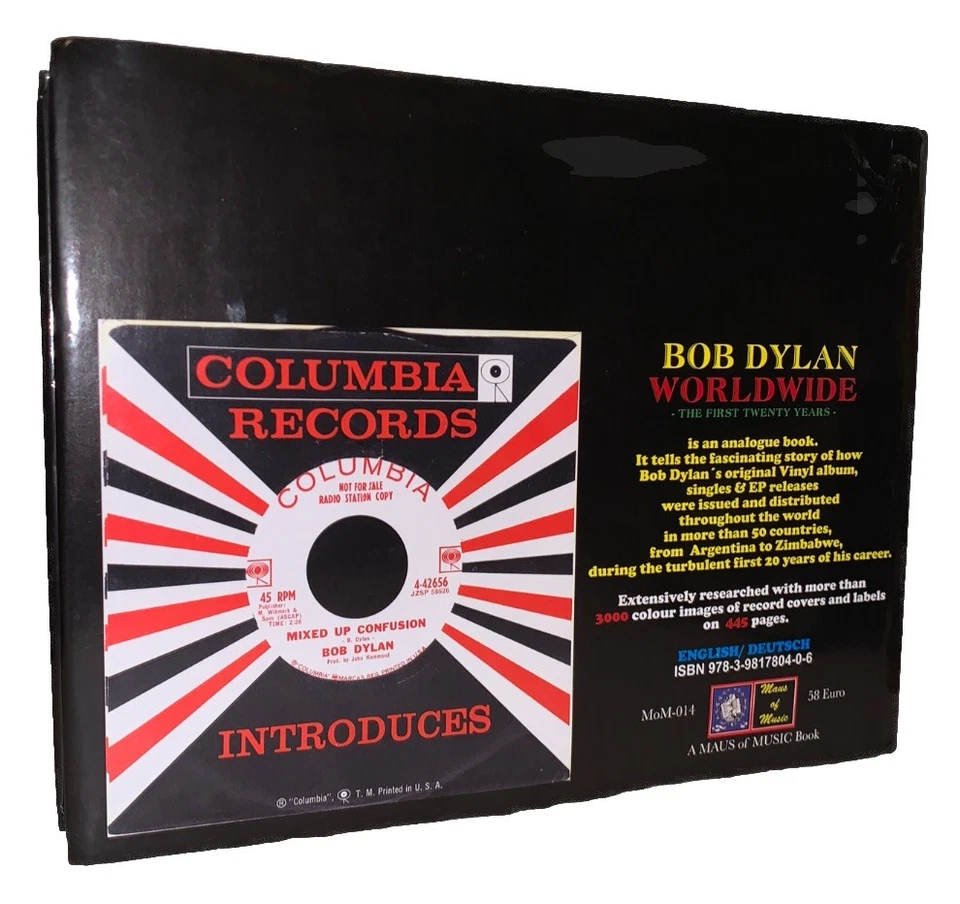 SIGNED, 1 of 500, BOB DYLAN WORLDWIDE: THE FIRST TWENTY YEARS, by CHRISTOPH MAUS - Image 2 of 4