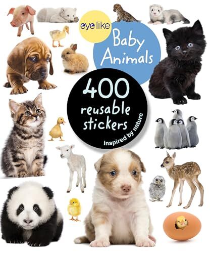 Eyelike Stickers: Baby Animals,Eyelike