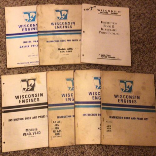 Teledyne Total Power Wisconsin Robin Engine Models Parts Catalog