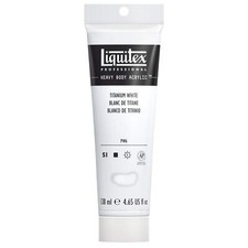 Liquitex Heavy Body Titanium White Acrylic Paint 4.65 Oz High Viscosity Perma...