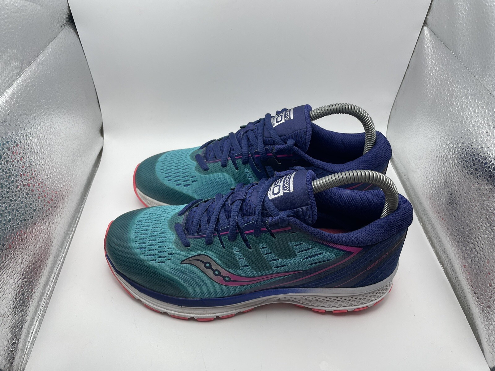 Saucony Running Shoes Mens 5/ Women’s 6.5 Guide ISO 2 Everun Blue-image