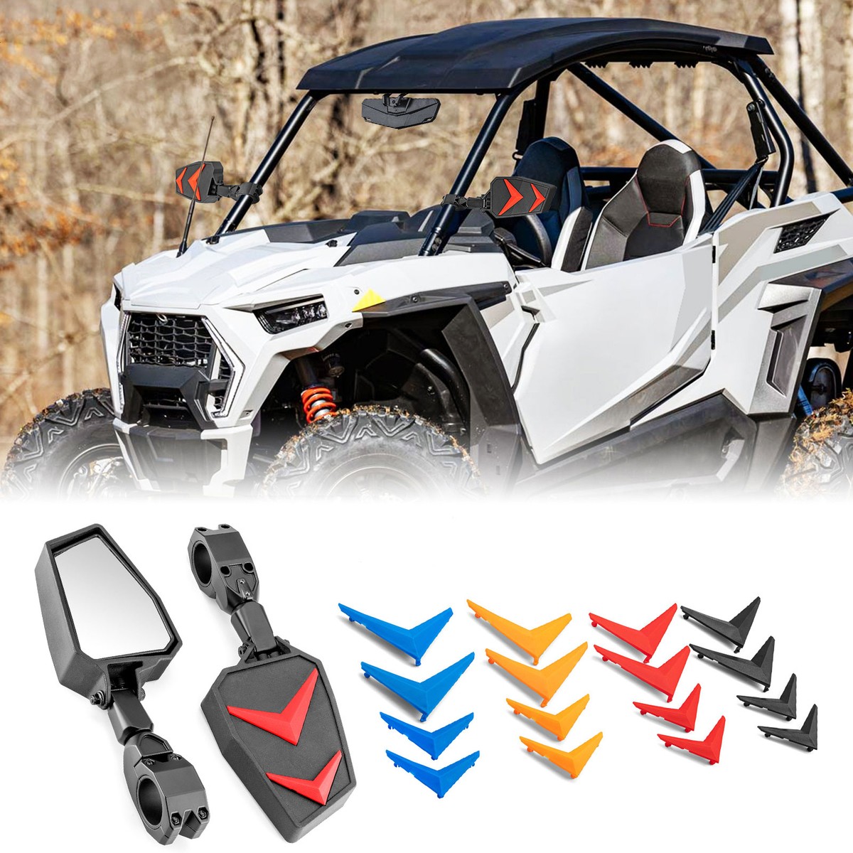 Black Adjustable Rotation Adjustable Rear View Mirrors For BMW R1250R R 1200 R E - Foto 10