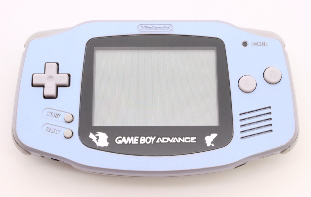 Gameboy Advance Console Suicune Blue Pokemon Center Limited GBA 