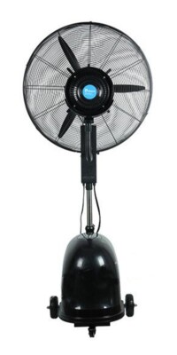 TECHTONGDA 26''Floor Type High-Velocity Misting Fan Industrial Coolling Equipment