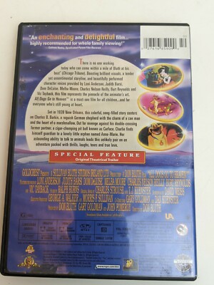All Dogs Go to Heaven (DVD, 2006, Sensormatic) 27616900746| eBay
