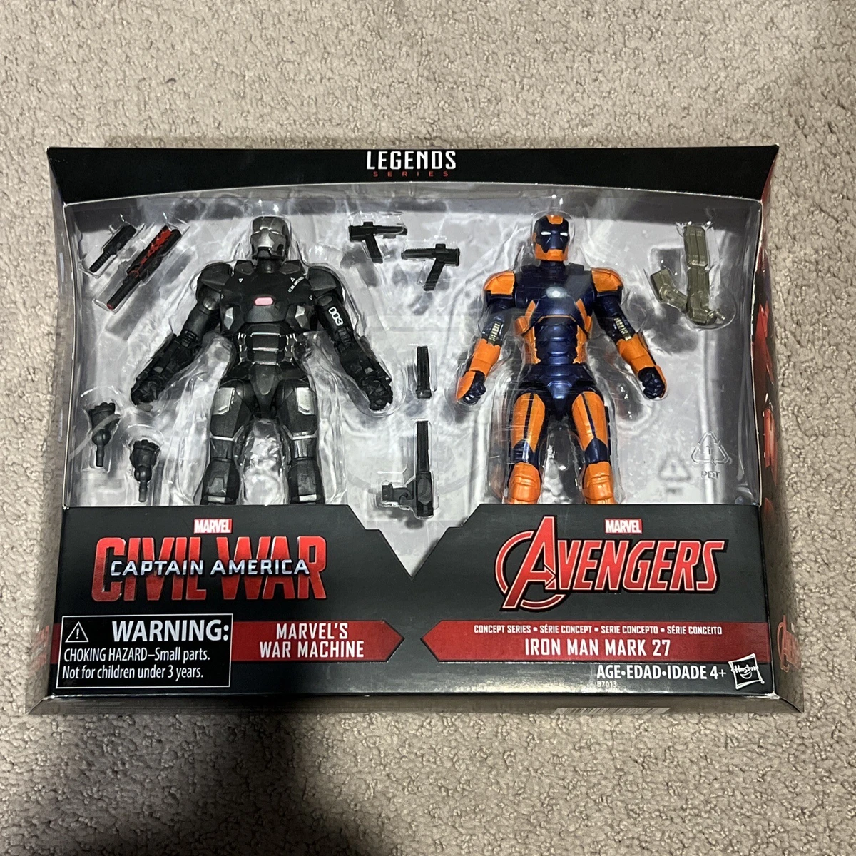 Marvel legends war machine 2 pack deals