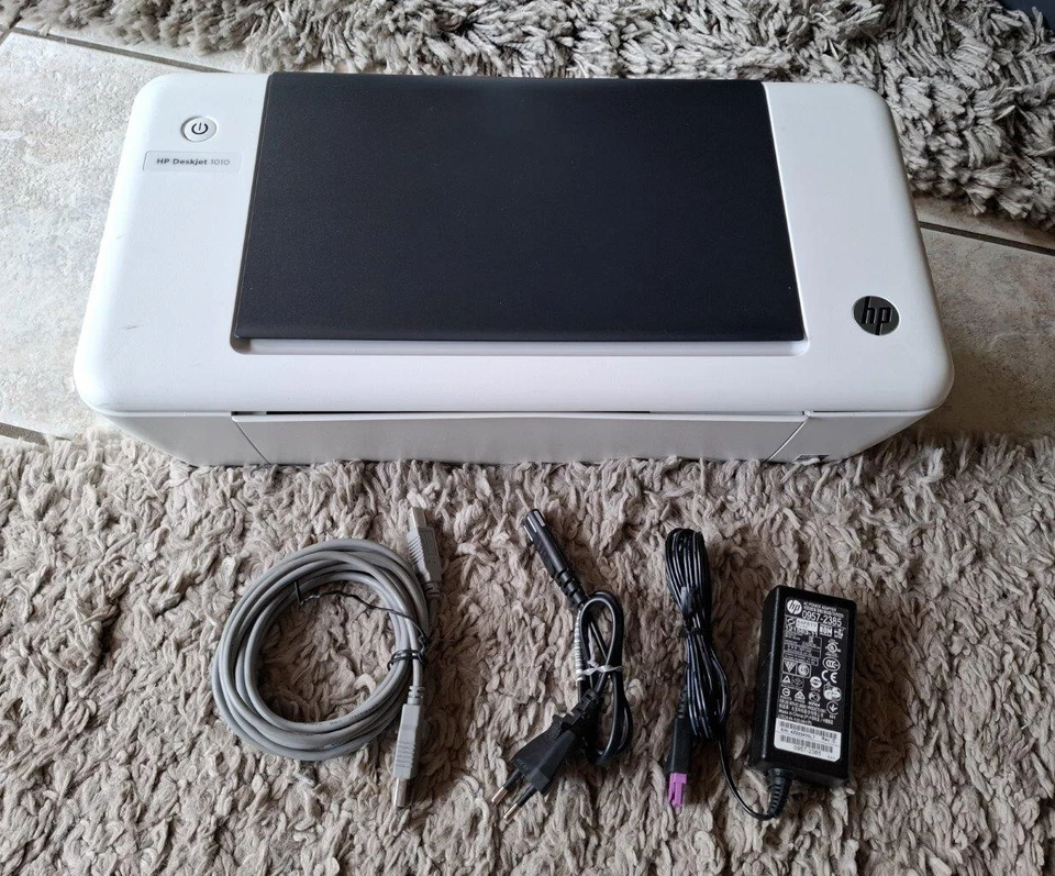 HP Deskjet 1010 Farbe Tintenstrahldrucker - Bild 3 von 3