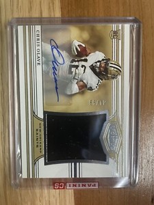 2022 Panini Chronicles Chris Olave Plates & Patches RPA /99 Saints RC Auto