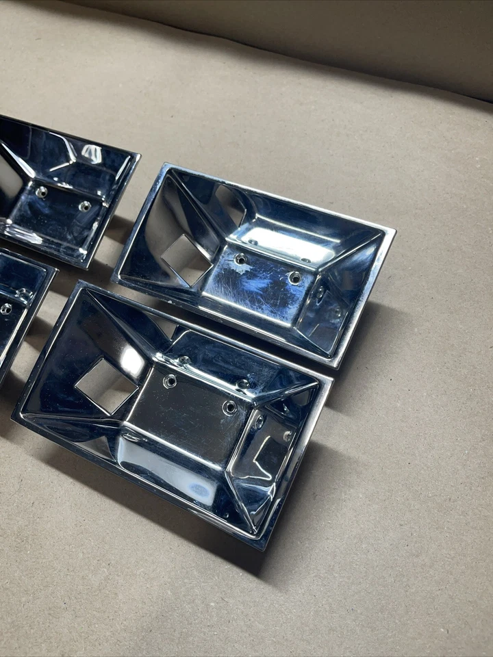 Cadillac Fleetwood Buick Oldsmobile Pontiac Door Handle Bezels Deville 1977-1992 - Image 2 of 4