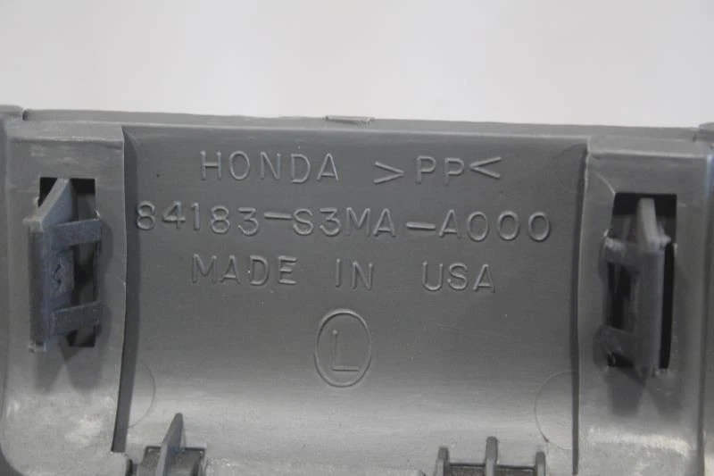 2001 2002 2003 ACURA CL CENTRO IZQUIERDO DERECHO B PILAR MOLDURA PANEL CUBIERTAS NEGRO Foto 4 de 4