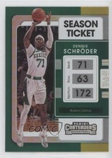 2021-22 Panini Contenders NBA 75th Anniversary Ticket Dennis Schroder #54 09br