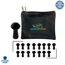 15-Pack Replacement Mushroom Tire Plugs for Tubeless Motorcycle & Car Tires