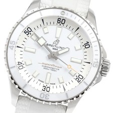 BREITLING Superocean Automatic 36 A17377 white Dial Automatic Boy's Watch_948608