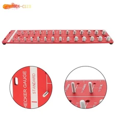 Nut and Bolt Thread Checker 28 Thread Identifier Gauge Inch and Metric Screw