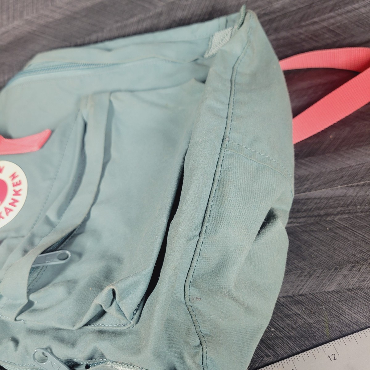 Fjallraven Kanken Green Peach Pink Backpack 23510 Outdoor 