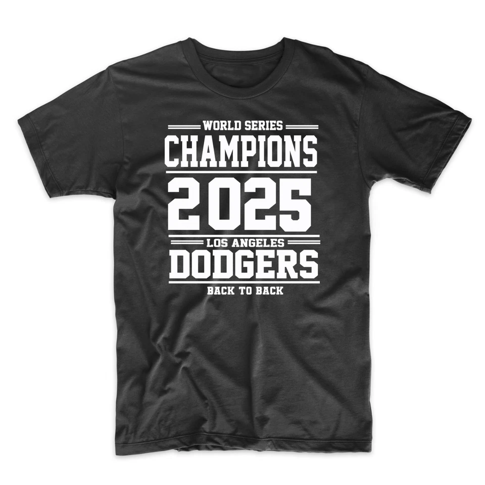 Los Angeles Dodgers Back 2 Back Serie Mundial Campeones 2025 Fans Foto 3 de 4