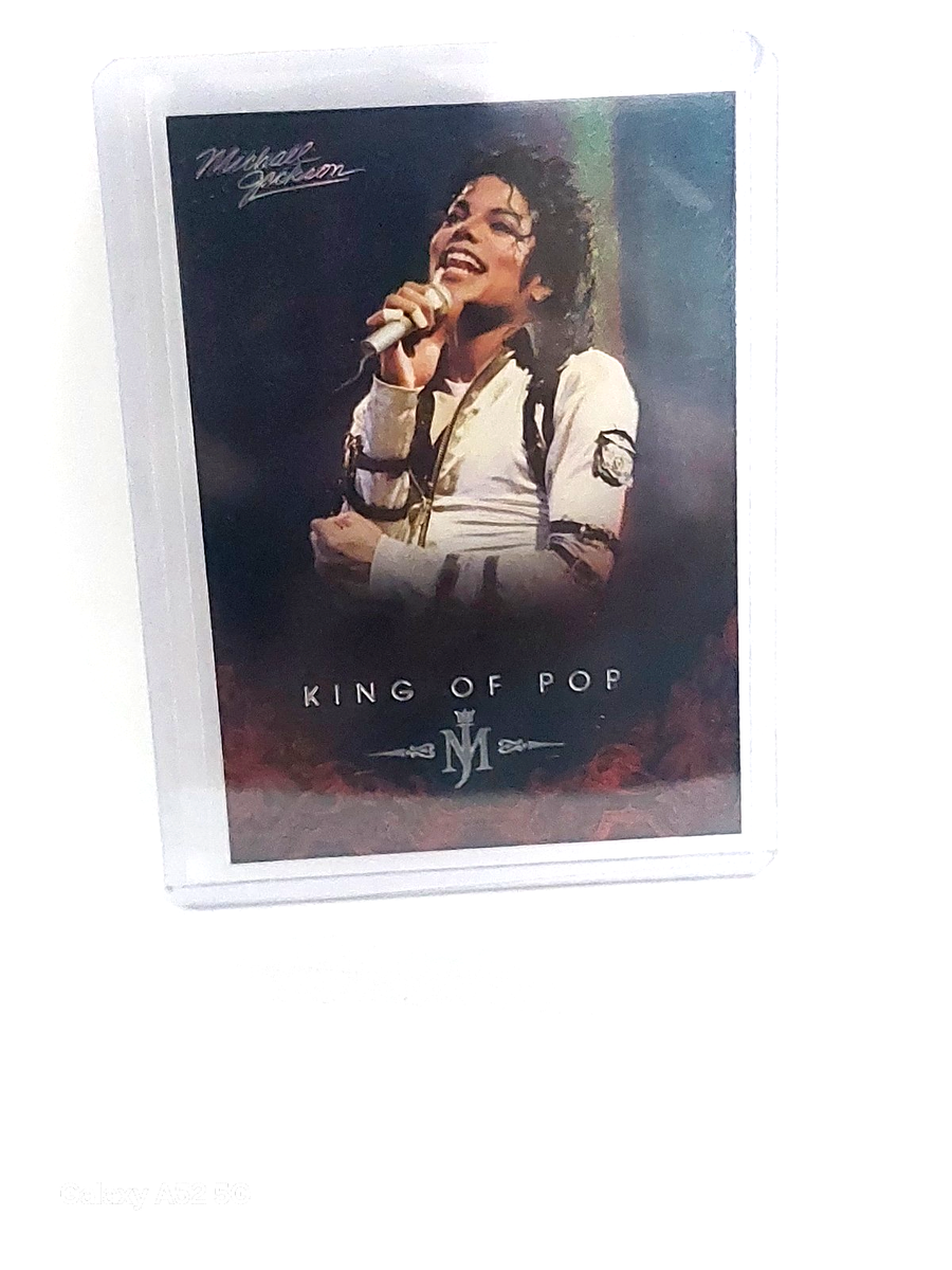Original 2011 PANINI Michael Jackson KING OF POP Trading Card