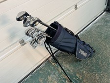 Mens R/H Ping Callaway Full Golf Clubs set, Irons, Driver, Woods, Bag