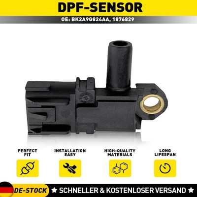 1x Für Ford C-Max Focus Transit Kuga 2016+ Auspuff DPF Drucksensor # BK2A9G824AA