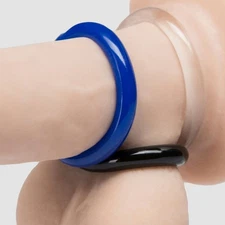 Stay hard Donut Penis Erection Enhancing Prolong Cock Rings 3 Pack