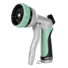 Garden Hose Nozzle, Heavy Duty Sprayer with 7 Adjustable Patterns,Flow Control