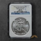 2014 (S) American Silver Eagle $1 - NGC MS70 FR - San Fransisco