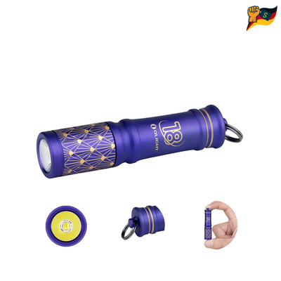 OLIGHT I3E LED Taschenlampe Schlüsselanhänger 90 Lumen 44m