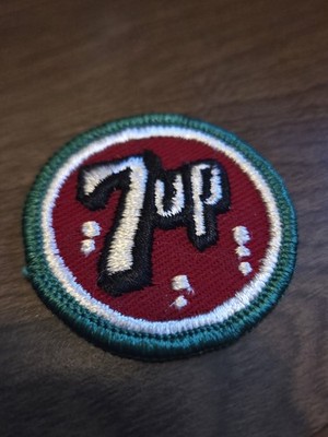 7UP SODA POP BEVERAGE ADVERTISING LOGO VINTAGE PATCH