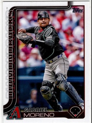2025 Topps Series One Baseball Gabriel Moreno No. 235 Arizona Diamondbacks