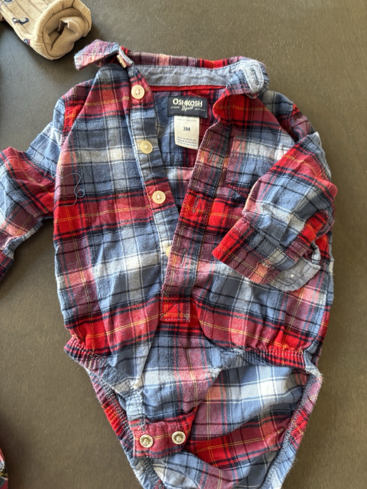 Baby Boy's Clothes 3 month Bundle H&M Carter's  Oshkosh cotton baby clothes thumbnail 3