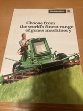 1960s RANSOMES LAWNMOWER SALES BROCHURE LAWN MOWER CERTES AJAX RIPPER ANTELOPE