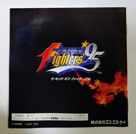 The King of Fighters '95 Sega Saturn ROM Cart Set CIB SNK Japan T-3101G