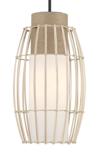 Minka Lavery 1104 Watermill 1 Light 13"W Pendant - Coal - Picture 3 of 4