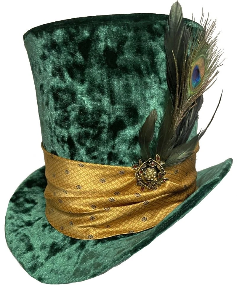 Masquerade Mad Hatter Costume Top Hats for sale | eBay
