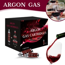 Argon Gas Capsules 10PCS for Coravin Wine Preservation System GreatWhip