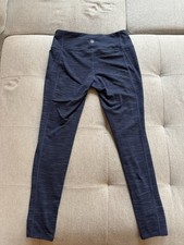 Athleta Chaturanga Tight Women s S Small Navy Space Blue Leggings 919052-06