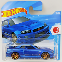 Hot Wheels Nissan Skyline GT-R BNR34 J-Imports 10/10 #199 2026 NEU OVP