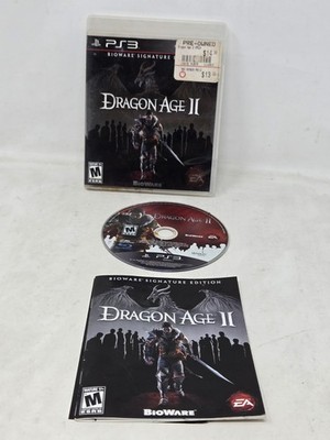 Dragon Age II: BioWare Signature Edition Sony PS3 2011 Complete Playstation 3