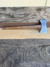 Vintage 2-1/2 Lb. Collins double bit cruiser axe, 27" handle.