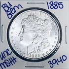 1885 BU UNCIRCULATED MORGAN SILVER DOLLAR AUTHENTIC U.S. MINT FREE SHIPPING 3940